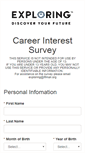 Mobile Screenshot of exploringyourcareer.com